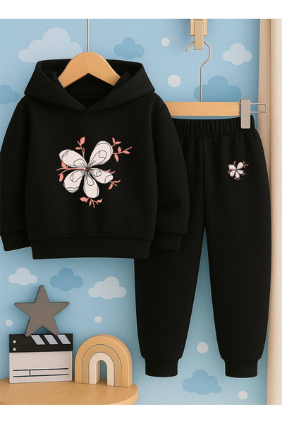 SVART WEAR Hanorac cu imprimeu pentru copii cu imprimeu cu glugă Swea tricou ...