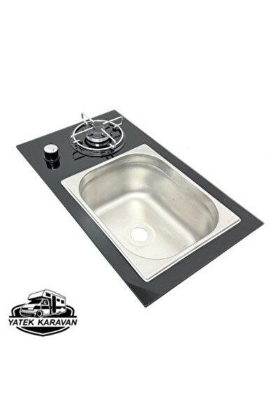 YATEK KARAVAN KARAVAN TEK OCAK EVYE KARE 33 X 55 GAZ EMLİYETLİ