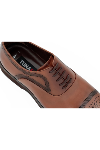 Tuna Genuine Leather Eva Sole Classic Men's Shoes - E4403
