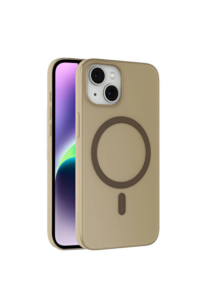 Marsilyan غطاء ماجسيف نحيف من الكمبيوتر الشخصي لـ Joko iPhone 14 Tuna - رمادي...