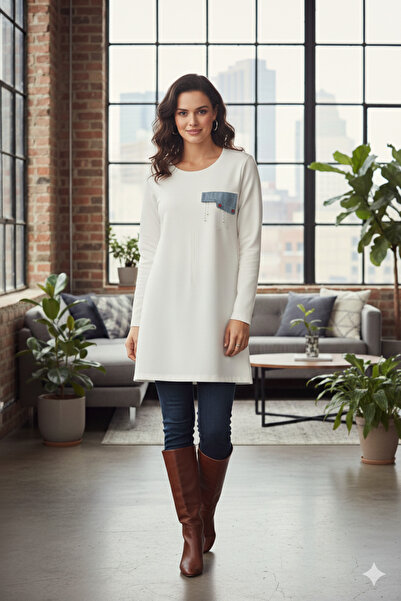 My Still Kadin Cebi̇ Kombi̇n Detayli Tesetür Tuni̇k