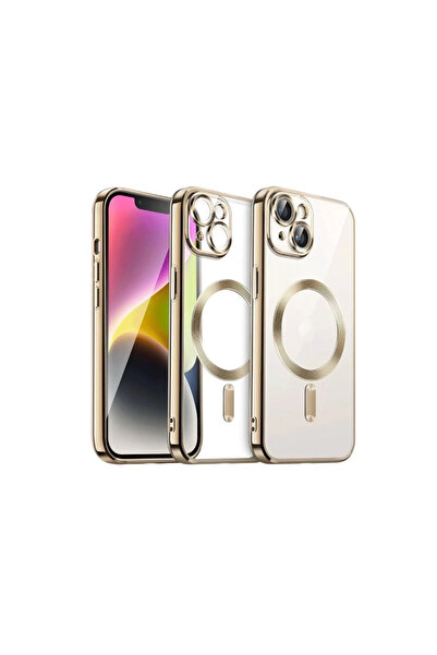 eco port Iphone 13 case kross magneticsafe cover - gold