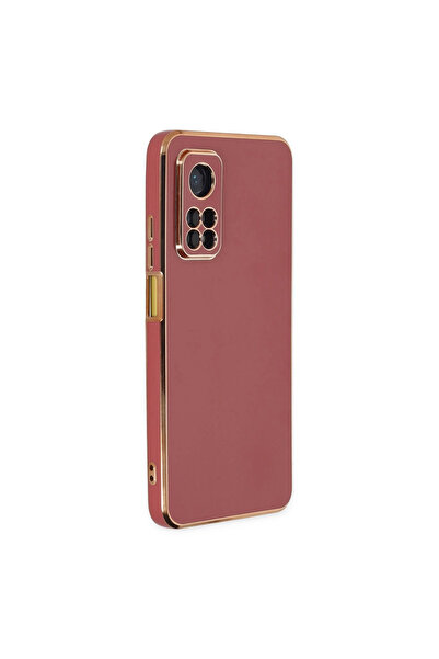 eco port Mi 10t Compatible Case Volet Silicone - Red