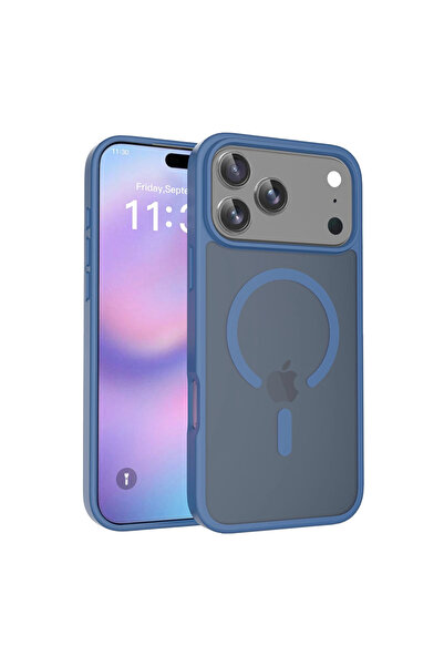 eco port غطاء جوكو آيفون 17 برو جوتا ماجسيف - أزرق داكن