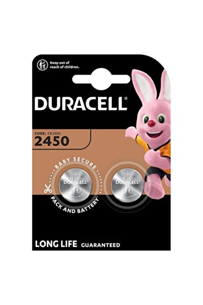 Duracell Baterii CR2450, blister, 2 bucăți