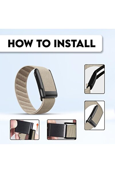 dado Ultra-soft Nylon Sport Band Compatible with WHOOP 5.0, One, Peak & Life (Not for Gen 4)