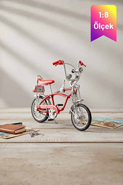 craftivio Kırmızı Yüksek Kaliteli Metal 1:8 Ölçek Koleksiyonluk Die Cast Mode...