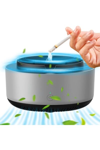 SMART GADGETS C&A Electric Ashtray With Multiple Filtration And Powerful Suction