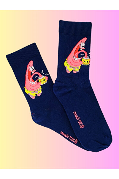 Shuttle Park Special Series Happy Colorful Patrick Star Socks Fun Comfortable Stylish Design Style Socks