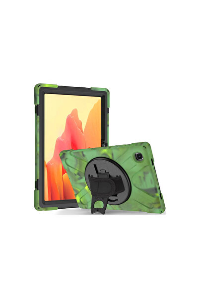 eco port حافظة سامسونج جالاكسي T220 Tab A7 Lite 8.7 المذهلة - غطاء تابلت مموه...