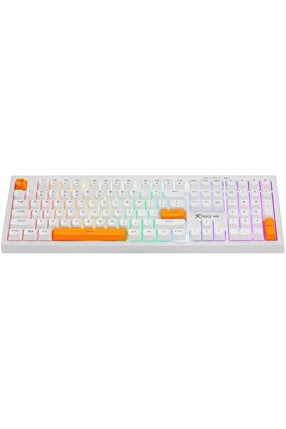 XTRIKE ME Wired White Gaming Keyboard - -512-B