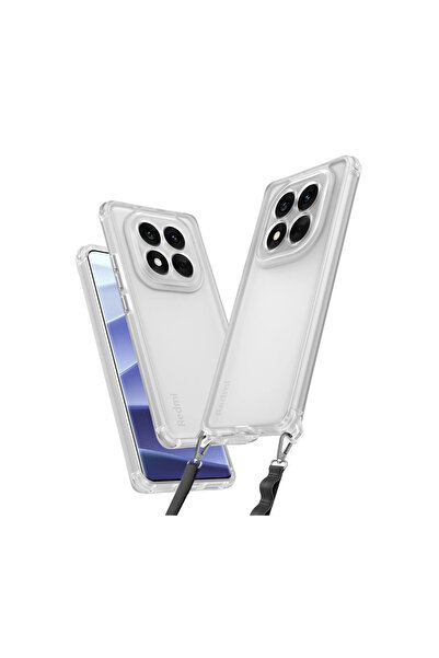 eco port حافظة ريدمي نوت 14 برو 5 جي من السيليكون - شفافة