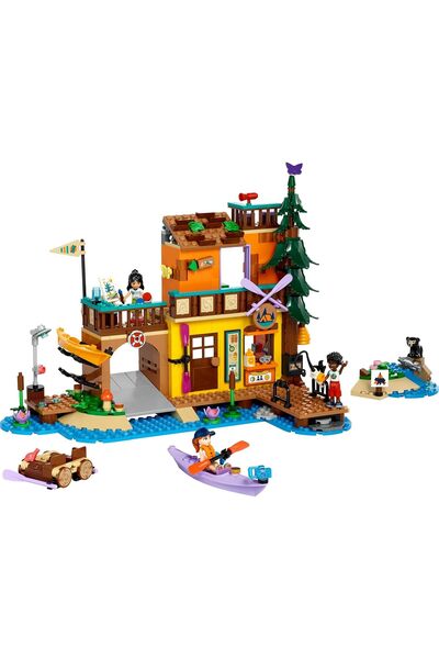LEGO لعبة بناء ملعب مائي للأطفال من فريندز أدفنتشر كامب، مناسبة للفتيات والفت...