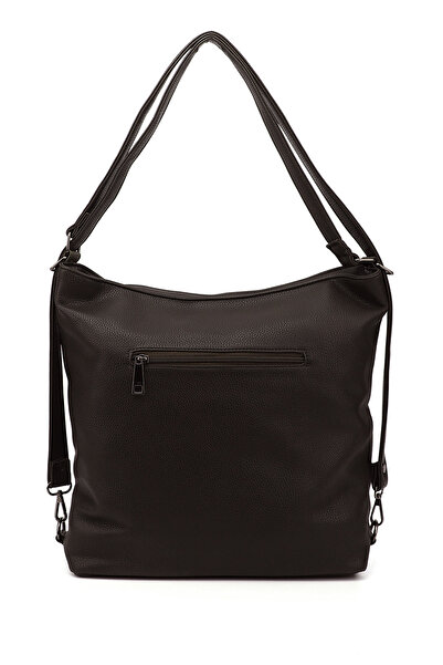 GÖNDERİ(R) Women's Brown Long Strap Shoulder and Backpack