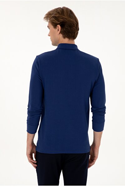 U.S. Polo Assn. U.S. Polo Assn. Polo Collar Regular Fit Basic Sweatshirt