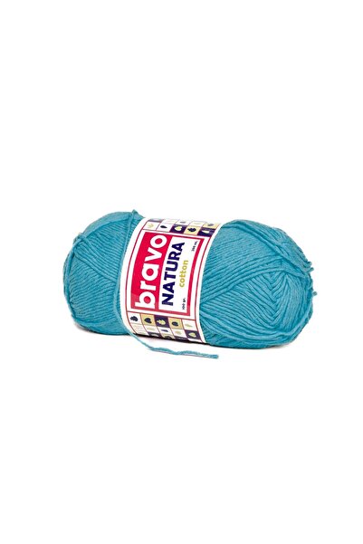Bravo Natura Cotton Turcoaz 606 Fir de bumbac 100gr 200mt