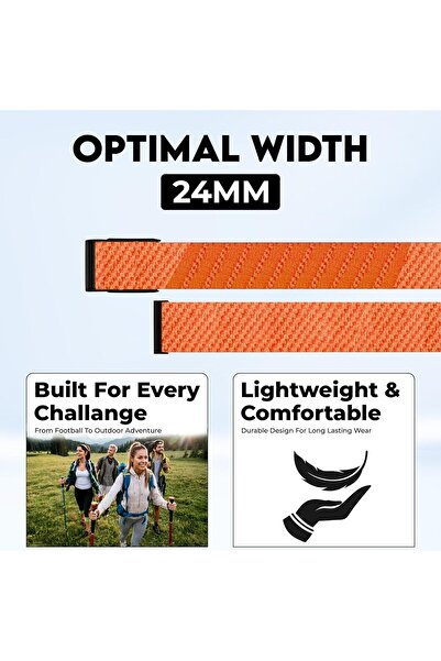dado Ultra-soft Nylon Sport Band Compatible with WHOOP 5.0, One, Peak & Life (Not for Gen 4)