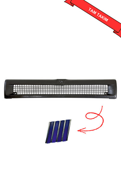 MEFAUTO Fiat Tipo Uyumlu Ön Panjur Izgarası ve Ön Panjur Arma Takım