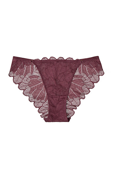 ESOTIQ Chiloți eleganți pentru femei, cu dantelă florală și detalii decorative din plasă, sexy | Oath