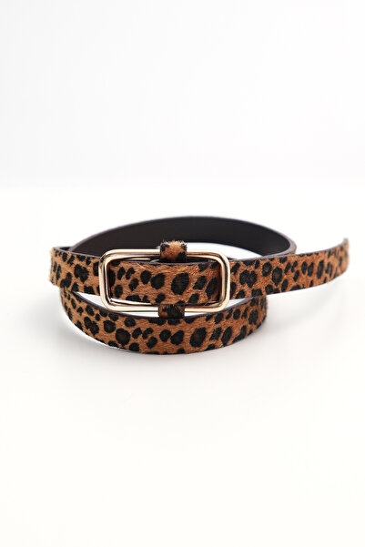 Addax Nubuck Belt with Metal Buckle K2004-1