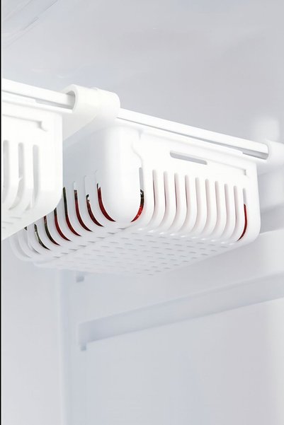 Lilya Home Beyaz 2 Lİ Buzdolabı Raf Düzenleyici Organizer Ayarlanabilir Çok Amaçlı Organizer Sepet