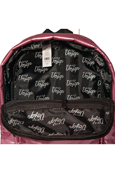 Biggdesign Moods Up Calm Quilted Backpack Silver