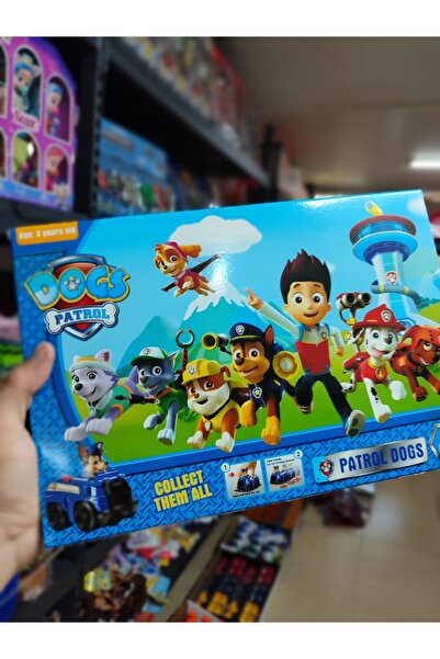 VARDEM OYUNCAK Patrol Dogs 6-Piece Duty Vehicle and Figure Set |   6 Different Occupations and Shapes