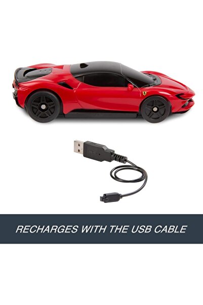 HOT WHEELS RC 1:64 Ferrari SF90 Stradale Assetto Fiorano Remote-Control Car