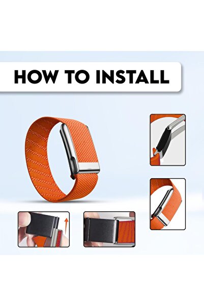 dado Ultra-soft Nylon Sport Band Compatible with WHOOP 5.0, One, Peak, and Life