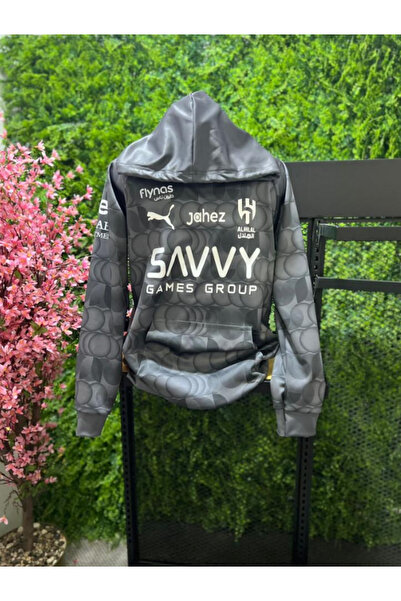 NO N4ME New Crescent Hoodie 2026 Gray