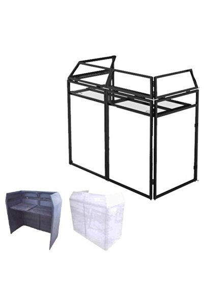 KlaussTech Stativ DJ pliabil cu geantă de transport inclusă.