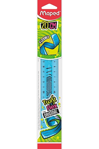 Maped Twist'N Flex Ruler Unbreakable 20 cm (Pouch)