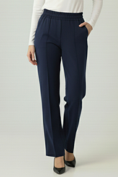 benguen Puf Scuba Pants A1105 Navy Blue