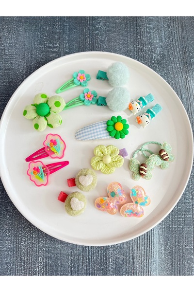 pempem bandana Set de agrafe mixte pentru fetiță