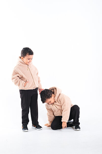 Classio Kids Boy's Plush Zippered Lined Coat