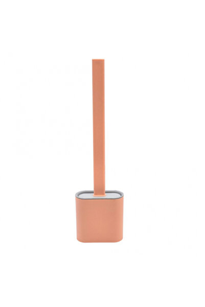 MaffStuff Pink Silicone Toilet Brush with Ventilated Holder for Hygienic Cleaning 🚽✨