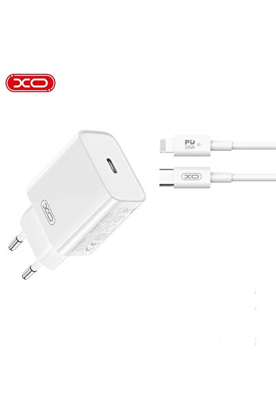 Xo CE15(EU) 20W PD Fast Hızlı TYPE-C Çıkışlı TYPE-C to Lightning Kablolu Şarj...