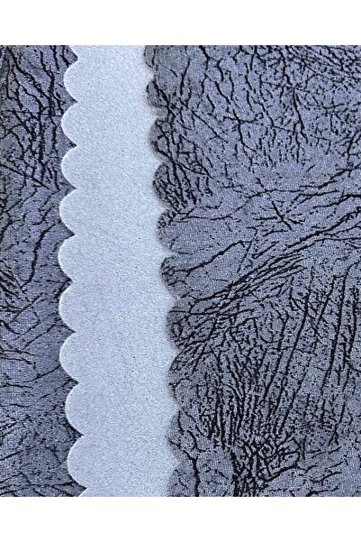 kumaşçıtr Sofa Bed Cover 170-210 cm – Non-Slip Base with Sponge Velvet Fabric Gray Vein Pattern