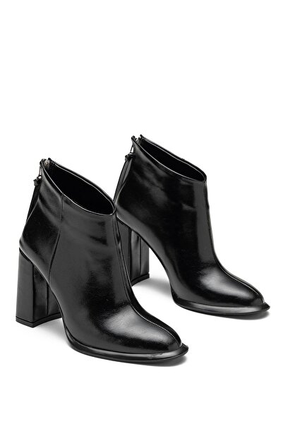 Dedos Γυναικείες κοντές μπότες με φερμουάρ, αντιολισθητική σόλα, ψηλοτάκουνες καθημερινές μπότες 1515