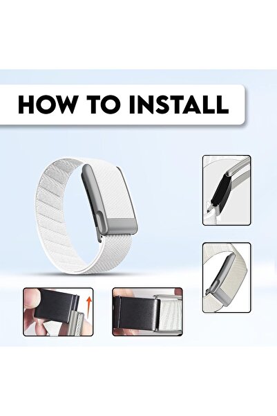 dado Ultra-soft Nylon Sport Band Compatible with WHOOP 5.0, One, Peak, and Life