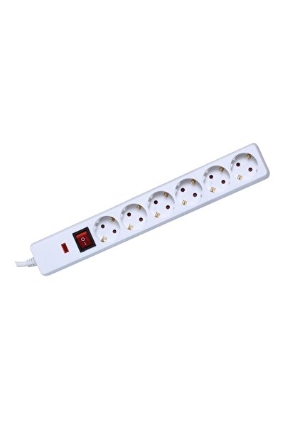 Home Extension cord with surge protection, 6 outlets