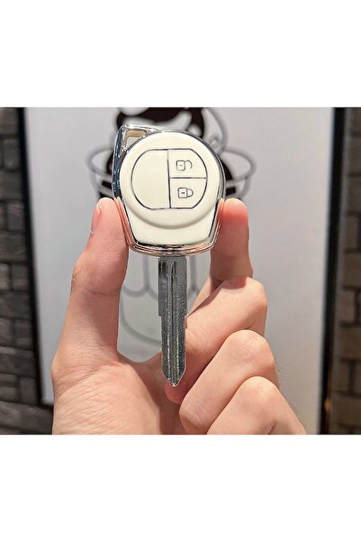 OEM Key case for Suzuki Swift, SX4, Liana, Aerio, Jimny, Samurai, Grand Vitara - White