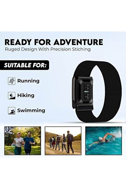 dado Ultra-soft Nylon Sport Band Compatible with WHOOP 5.0, One, Peak, and Life - Not for Gen 4