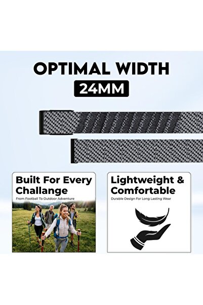dado Ultra-soft Nylon Sport Band Compatible with WHOOP 5.0, One, Peak, and Life - Not for Gen 4