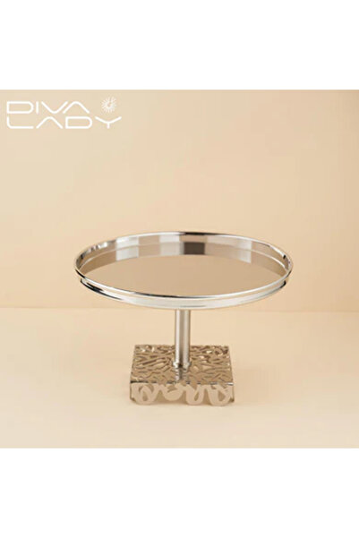 DIVA LADY Luxury serving stand with decorative base – a touch of elegance for your table (26 cm diameter)