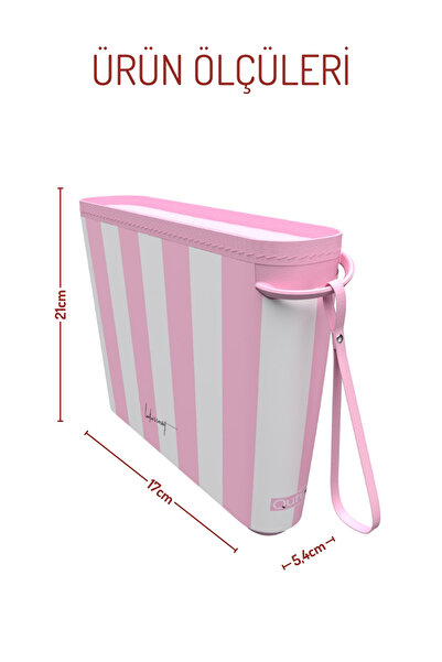 Nandy Home Ladie's Secret Patterned Makeup, Travel Bag - Organizer for Inside the Suitcase