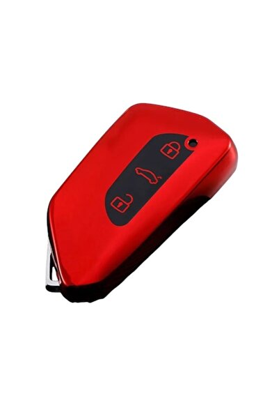 OEM Key cover for VW Golf 8 / Skoda Octavia / Seat Leon - Red