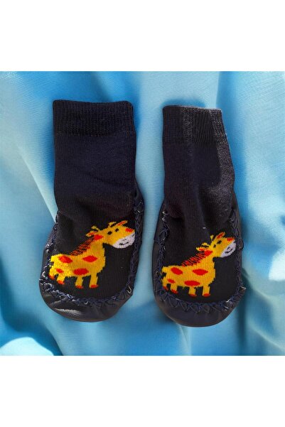 Butik Leather Based Anti-Slip Towel Socks