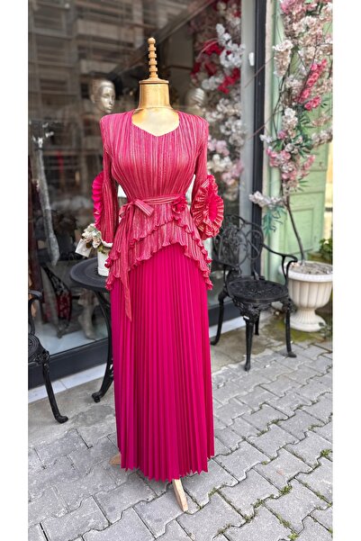 ŞEHRAZAT BUTİK Kolu Güllü Set