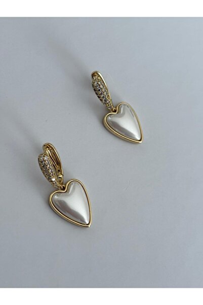 marsel aksesuar Special Series Xuping Stone Heart Dangle Earrings